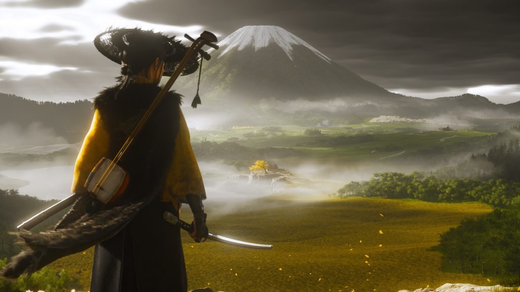 Ghost of Yotei land