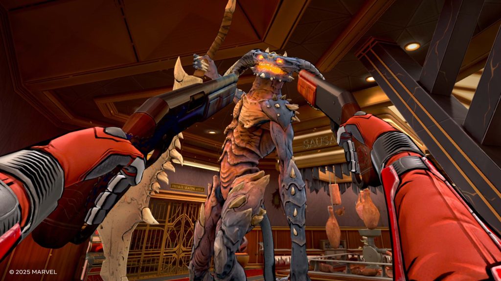 marvelsdeadpoolvr announce hellvegas dual shotguns