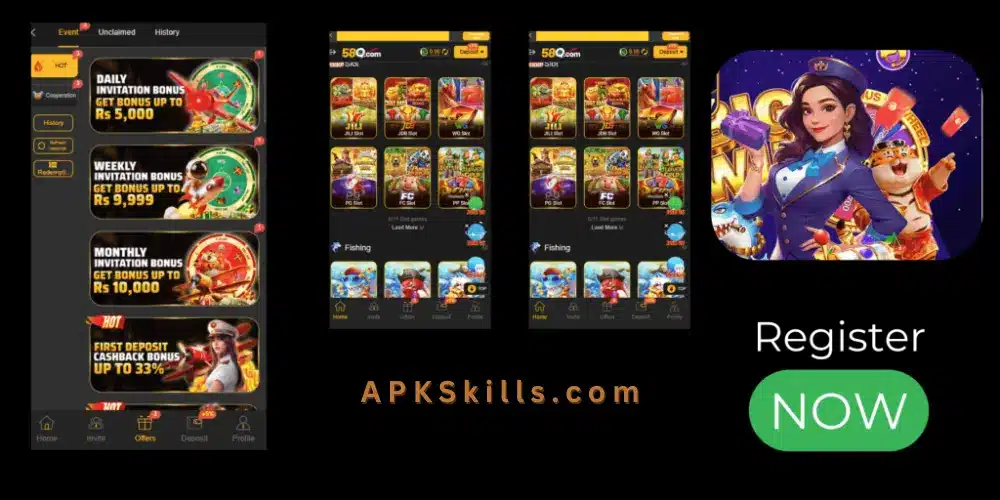Q58 Game APK Download 2026 Real Cash App in Pakistan for Android 2 APKSKills.com 69